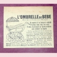 Old French advertising label - N3