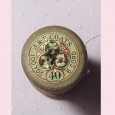 Very old wooden cotton reel - JP cots 881