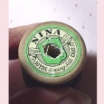 Very old wooden cotton reel - Nina sewing silk